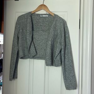 Zara Cropped Sweater Set